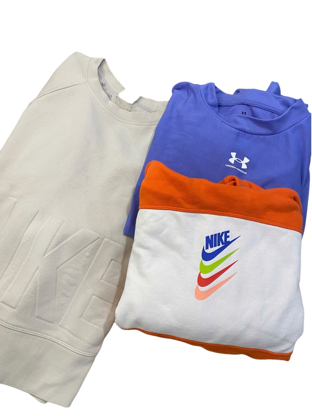 Bundle of THREE Athletic Sweatshirts